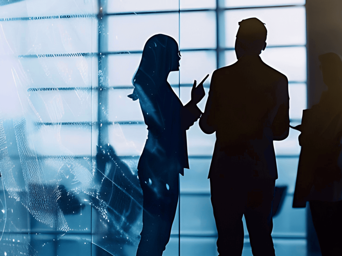 People talking together